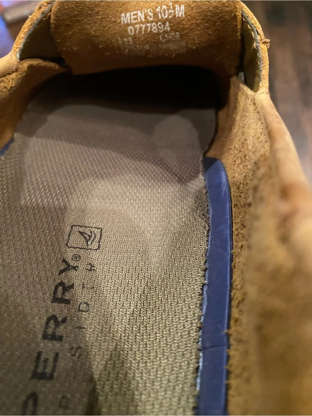 Sperry Wheat/Tan Leather 2-Eye Boat Shoes